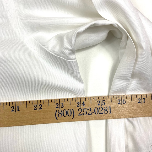 Charles Tyrwhitt Men's Long Sleeve Button Down White Shirt Non-Iron 16.5/34 - Picture 9 of 11